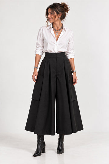 Black Kali Cargo Pants
