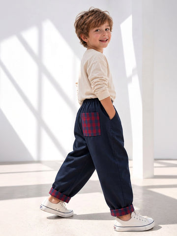Boyfriend White (Ecru) Muslin Trousers