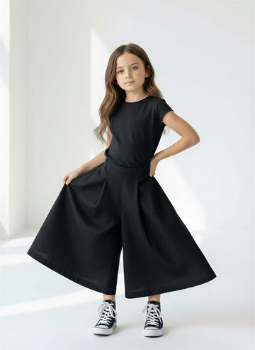 Kali Trouser Skirt - Mink